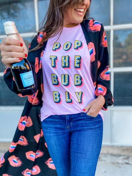 Pop The Bubbly Tee