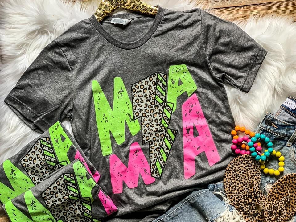 Mama Lightening Stacked