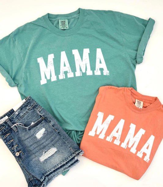 Teal Mama Tee