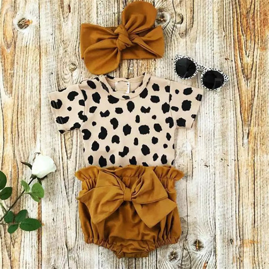 Leopard & Rust 3 pc set