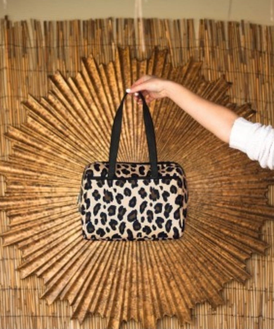 Cheetah Cooler Tote