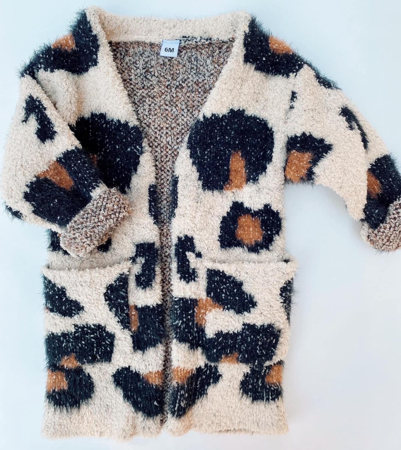 Leopard Cardi