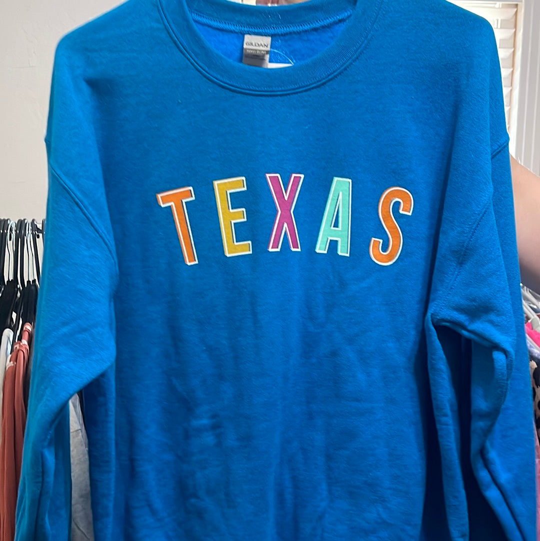 Blue TX Sweatshirt