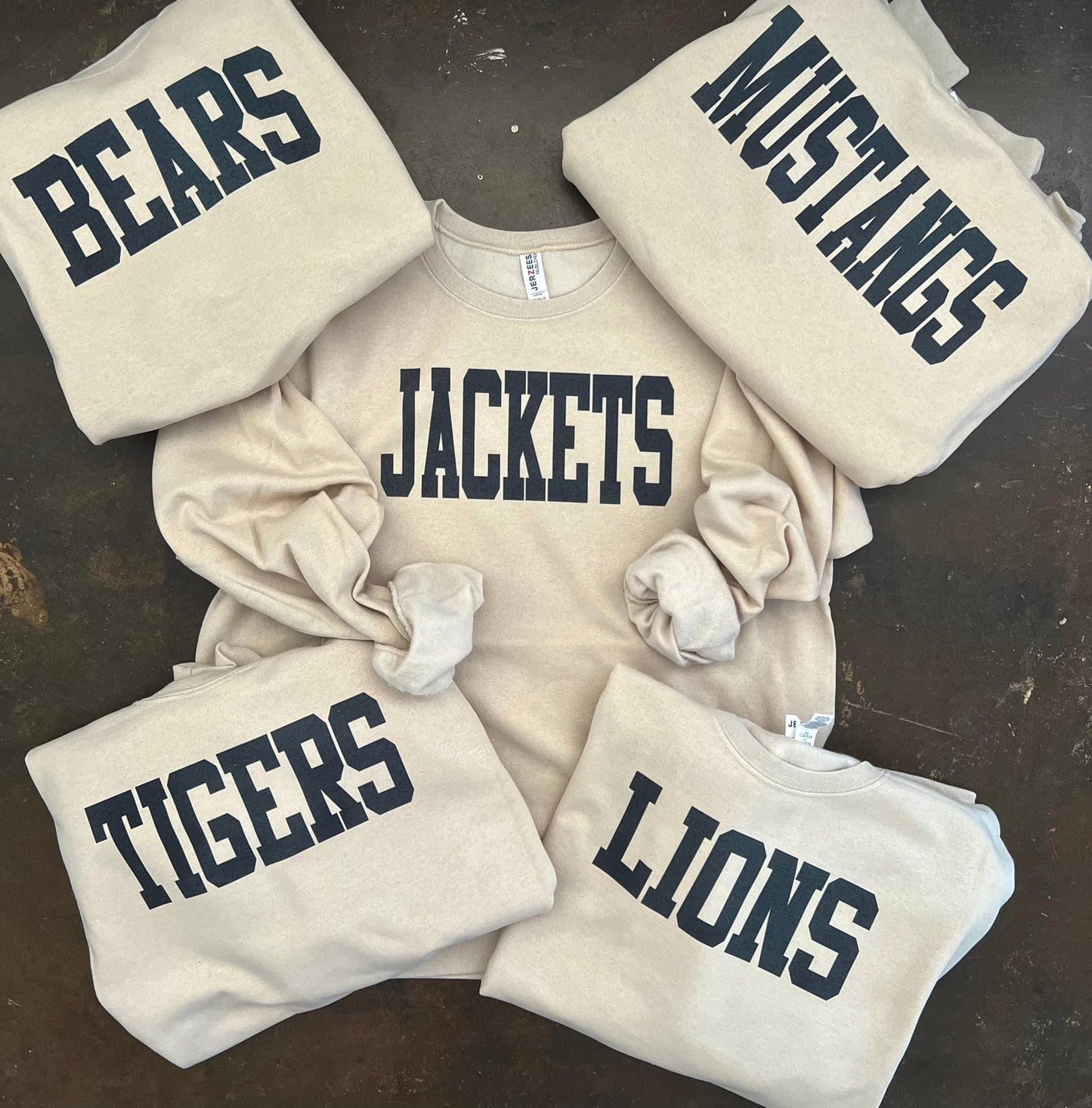 Bobcats Sand Sweatshirt