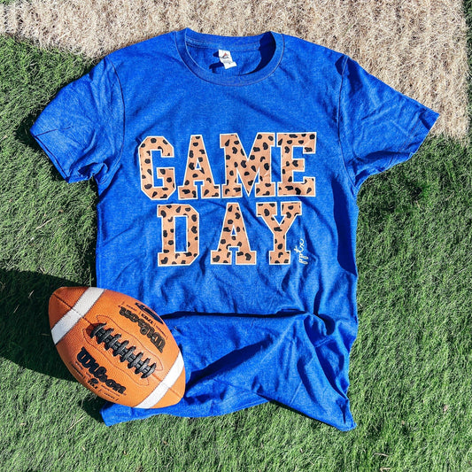 Blue Game Day Tee