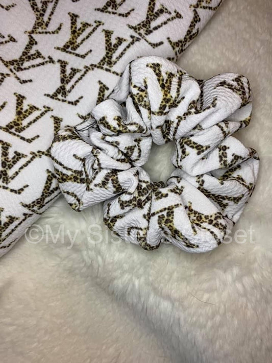 Leopard LV Scrunchie