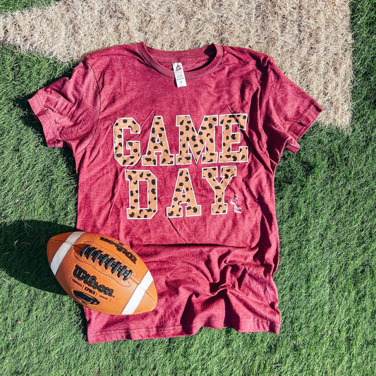 Red Game Day Tee